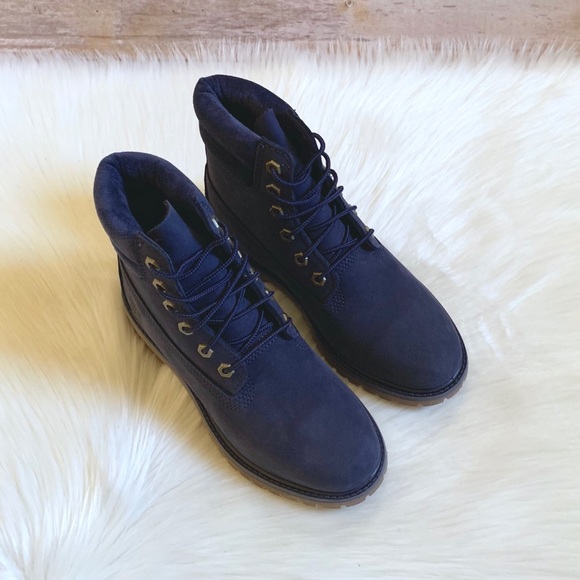 Timberland Navy Waterville 6” Waterproof Boots - Picture 6 of 8